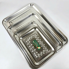 Khay Cạn Inox 304 Cao Cấp - Hàng VIệt Nam Sản Xuất