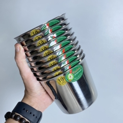 Set 10 Ly Đá Inox 304 Cao Cấp Thaphafac - Hàng Việt Nam Sản Xuất