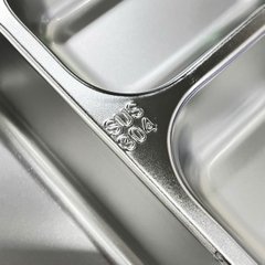 Khay Cơm Phần 3 Ngăn Sâu Inox 304 Cao Cấp - Hàng Việt Nam Sản Xuất