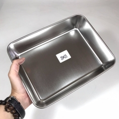 Khay Sâu Chữ Nhật Inox 304 Loại Dày - Hưng Thuận Phát