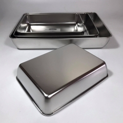 Khay Sâu Chữ Nhật Inox 304 Loại Dày - Hưng Thuận Phát