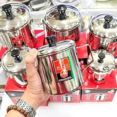 Ca Inox Có Nắp Hộp Đỏ Nhiều Size