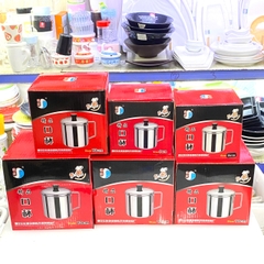 Ca Inox Có Nắp Hộp Đỏ Nhiều Size