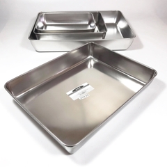 Khay Sâu Chữ Nhật Inox 304 Loại Dày - Hưng Thuận Phát