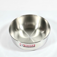 Tô Inox 304 - Chén Inox 304 Nhiều Size - Zebra Thái Lan