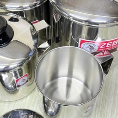 Ca Nước Zebra Inox 304 Có Nắp Nhiều Size - Nhập Khẩu Thái Lan