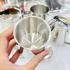 Ca Inox 304 2 Lớp Cách Nhiệt Có Nắp