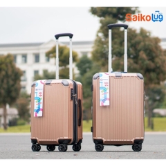 Vali nhựa size 20 size 22 chống va đập tính năng mở rộng diện tích chứa đồ núm treo đồ khóa bảo mật