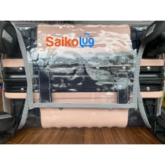 Vỏ Bọc Vali Trong Suốt, Túi Trùm Sakolug Bảo Vệ Vali Chống Bụi Bẩn, Trầy Xước Thời Trang Bảo Vệ Hành Lý Phụ Kiện