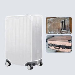 Vỏ Bọc Vali Trong Suốt, Túi Trùm Sakolug Bảo Vệ Vali Chống Bụi Bẩn, Trầy Xước Thời Trang Bảo Vệ Hành Lý Phụ Kiện