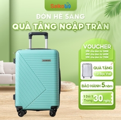 [SIZE 28] Vali Hùng Phát Vali Du Lịch 668 Nhựa PP Siêu Bền Chống Bể Vỡ - Bảo Hành 5 Năm 1 Đổi 1