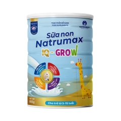Sữa non Natrumax Grow IQ 1+ tăng trưởng thông minh