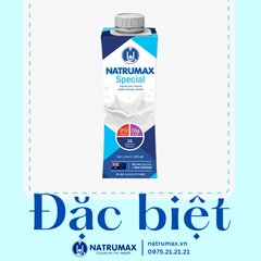 Sữa pha sẵn Natrumax Tiêu chuẩn Naturmax Special hộp 180ml