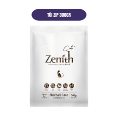 Hạt Mềm ZENITH - Hairball Care, Hạt Tiêu Búi Lông Cho Mèo [Túi 1.2kg]