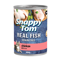 SNAPPY TOM REAL FISH & REAL MEAT 400G