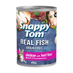 SNAPPY TOM REAL FISH & REAL MEAT 400G