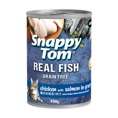SNAPPY TOM REAL FISH & REAL MEAT 400G