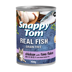 SNAPPY TOM REAL FISH & REAL MEAT 400G