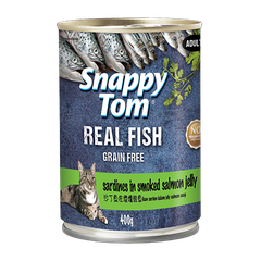 SNAPPY TOM REAL FISH & REAL MEAT 400G
