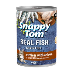 SNAPPY TOM REAL FISH & REAL MEAT 400G