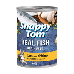 SNAPPY TOM REAL FISH & REAL MEAT 400G