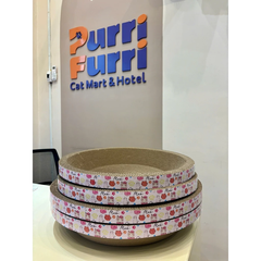 Ổ Mèo Cào Móng Carton, Bàn Cào Móng Hình Tròn