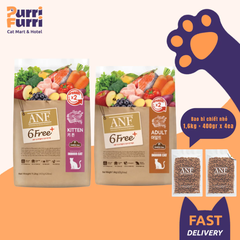 Hạt Hữu Cơ Dinh Dưỡng ANF Cho Mèo [Túi 400g - 1.6kg]