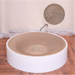 Hộp Cào Móng Cho Mèo, Ổ Cào Móng Carton, Bàn Cào Cao Cấp Hoạ Tiết Dễ Thương