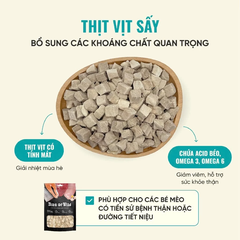 Thịt Cá Sấy Khô BITE OF WILD Cho Chó Mèo
