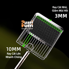 Xẻng Xúc Cát INOX Cho Mèo