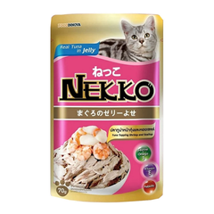 Pate Cho Mèo NEKKO Jelly/Gravy/Kitten Mousse, Creamy,... [Gói 70g]