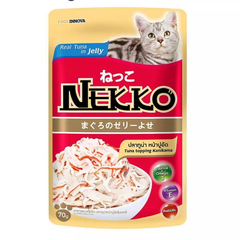 Pate Cho Mèo NEKKO Jelly/Gravy/Kitten Mousse, Creamy,... [Gói 70g]