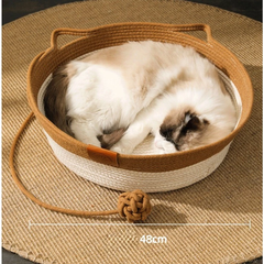 Ổ Ngủ Kết Hợp Cào Móng Cho Mèo