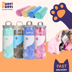 Khăn Tắm Cho Chó Mèo Siêu Thấm Hút