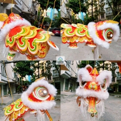 Đèn lồng múa lân phát sáng, đèn trung thu sư tử