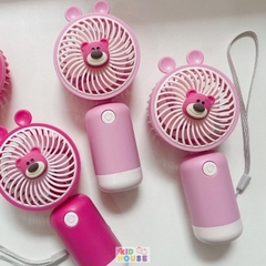 Quạt cầm tay mini capybara, kuromi, quạt sạc công nghệ cao turbo màn led, Quạt quạt tích điện để bàn nhỏ gọn