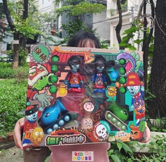 Bộ Đồ chơi Zombie hoa quả nổi giận, đồ chơi hoa quả nổi giận cực hot