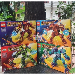 Bộ xếp hình ninja rồng huyền thoại, siêu anh hùng, đồ chơi lắp ghép siêu nhân, xếp hình ninja nhiều kích cỡ cho bé