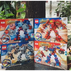 Bộ xếp hình ninja rồng huyền thoại, siêu anh hùng, đồ chơi lắp ghép siêu nhân, xếp hình ninja nhiều kích cỡ cho bé