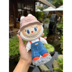 (Size to 16-23cm) Tượng thạch cao bé ba, labubu, kuromi, capybara, công chúa, siêu nhân, Set tô tượng kèm màu và bút vẽ