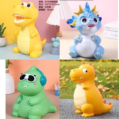 (Size to 16-23cm) Tượng thạch cao bé ba, labubu, kuromi, capybara, công chúa, siêu nhân, Set tô tượng kèm màu và bút vẽ