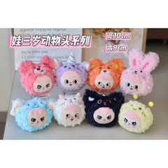 Móc khóa gấu bông kuromi, capybara, babythree xinh xắn treo balo túi xách, móc khóa nhân vật dễ thương