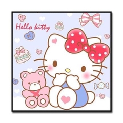 Tranh tô màu số hóa đã căng khung kèm màu, cọ size 20x20, tranh số hóa hoạt hình, bé ba, phong cảnh, loopy, cappy bara