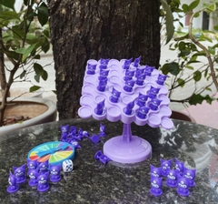 Bộ đồ chơi board game kuromi cân bằng, phi hành gia cân bằng 48 -50 con, trò chơi 50 ếch cân bằng vui nhộn cho bé