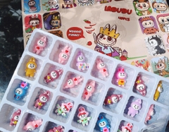 Hộp quà bất ngờ 40 chi tiết Kuromi, Capybara, Labubu, đồ chơi hidden box hộp quà bí mật Kuromi kèm móc khóa