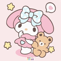 Tranh tô màu số hóa đã căng khung kèm màu, cọ size 20x20, tranh số hóa hoạt hình, bé ba, phong cảnh, loopy, cappy bara