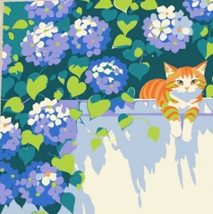 Tranh tô màu số hóa đã căng khung kèm màu, cọ size 20x20, tranh số hóa hoạt hình, bé ba, phong cảnh, loopy, cappy bara