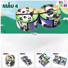 Khối rubik 3D magic cube biến thể, Đồ chơi rubik biến thể 3D thay đổi hình dạng độc đáo phát triển trí sáng tạo cho trẻ