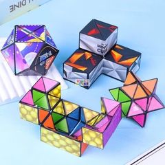 Khối rubik 3D magic cube biến thể, Đồ chơi rubik biến thể 3D thay đổi hình dạng độc đáo phát triển trí sáng tạo cho trẻ