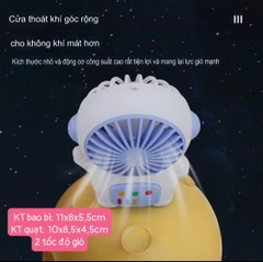 Quạt cầm tay mini capybara, kuromi, quạt sạc công nghệ cao turbo màn led, Quạt quạt tích điện để bàn nhỏ gọn